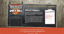 Desktop Screenshot of dieselssportsgrille.com