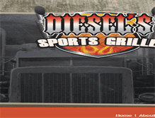 Tablet Screenshot of dieselssportsgrille.com